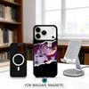 1 шт. Аниме D-Dandadan Чехол для телефона для iPhone 17,16,15,14,13,12,Pro,Max Для Magsafe Магнитная Беспроводная Зарядка