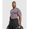 Gymshark TecTonic Seamless T shirT Матовый фиолетовый Серо-фиолетовый A1b1p Pb1k