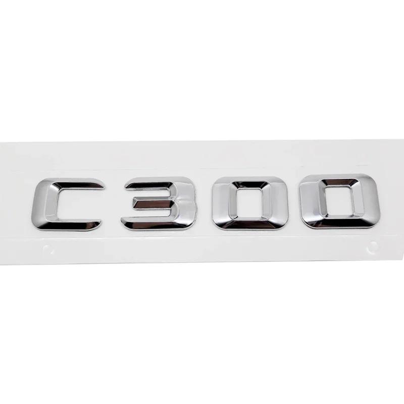 Car Body Decals Letter Stickers Rear Badge for Mercedes Benz C240 C250 C260 C280 C300 C320 C350 C400 C500 C Class AO1