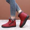 Side Zipper High Top Snow Boots Winter New Model Thick Sole Lightweight Waterproof Comfortable Wear-Resistant Women'S Boots