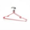 5/10/20 PCS Kids Clothes Hanger Racks Metal + PVC Plastic Candy Color Hangers Non-slip Coats Hanger Baby Clothing Organizer