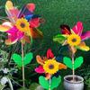 21/29/37cm Sunflower Windmill Multistyles Colorful Windmill  Outdoor Party Picnic Decor