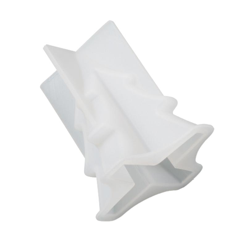 3D Christmas Tree Silicone Mold Flexible Candle Mould Xmas Pine Tree Molds DIY Cake Decor Home Party Holiday Cake Decor