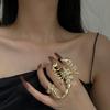 DIEZI Hip Hop Gold Color Rhinestone Scorpion Ring Sets For Women Girls Party Vintage Punk Finger Joint Knuckle Ring Jewelry New