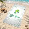 Club Leon Custom Name Beach towels also serve as bath towels summer essential a musthave for the outdoors the beach and the pool
