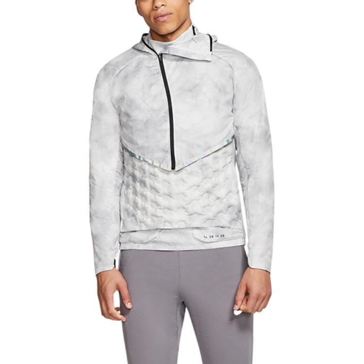 Nike Куртки Мужские Серые С капюшоном Умеренные Другие BV5700-043