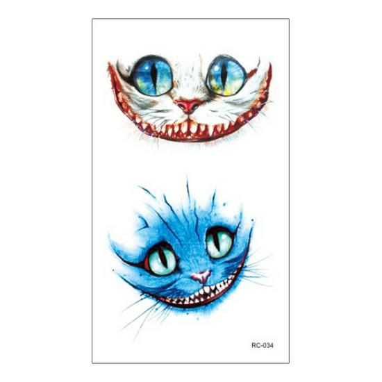 Водонепроницаемые цветные наклейки-татуировки для всех возрастов