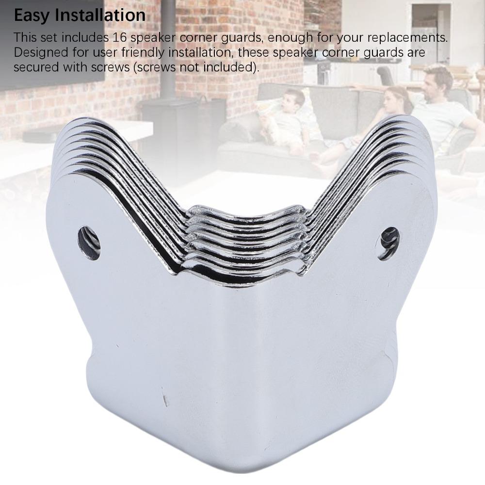 16PCS Safety Bumpers Speaker Corner Guards Speaker Protection Guards Stage Use