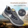 Labor Protection Shoes Anti-Smashing and Anti-Penetration Wear-Resistant and Lightweight Breathable Safety Shoes