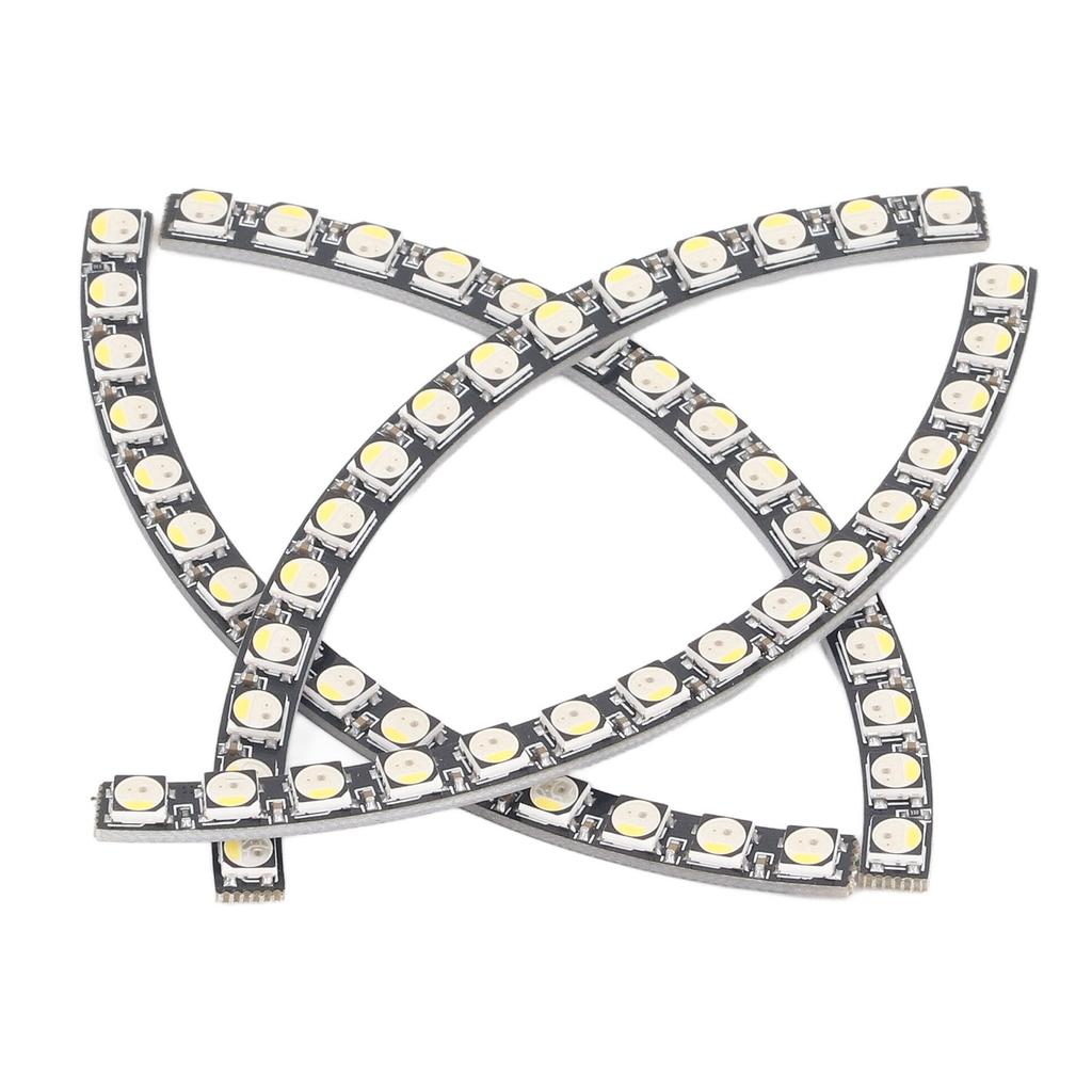 60-битный светодиодный кольцевой светильник полноцветный индивидуально адресуемый SK6812 чип RGB модуль лампы с драйверами