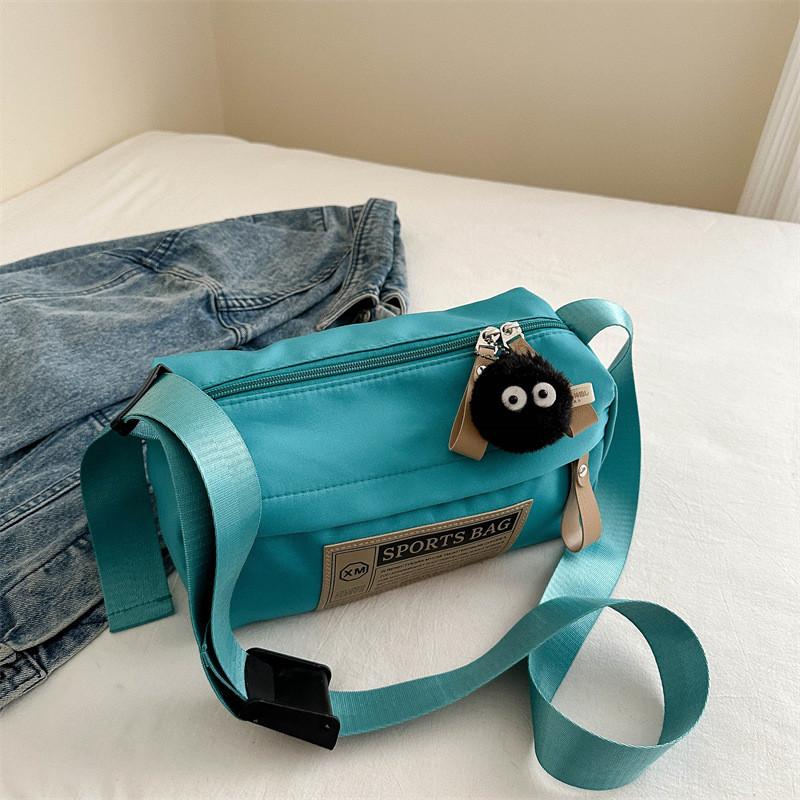 Stylish Oxford Fabric Pillow Bag For Women In Black Blue Green Orange White For Everyday Use