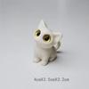 3D-печатные ornaments с большими глазами, мини-статуэтки кошек, миниатюрные милые котята, поделки для микро-ландшафтов, маленькие ornaments, украшение для рабочего стола