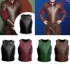Medieval Chest Armor Retro Style Knight Decorative PU Leather Armor for Festive