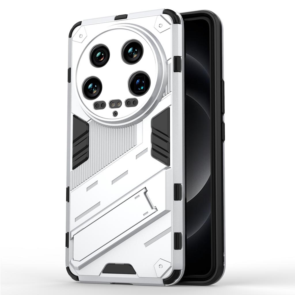 For Xiaomi 14 Ultra Case PC+TPU Dual-Layer Protective Phone Cover Built-in Kickstand