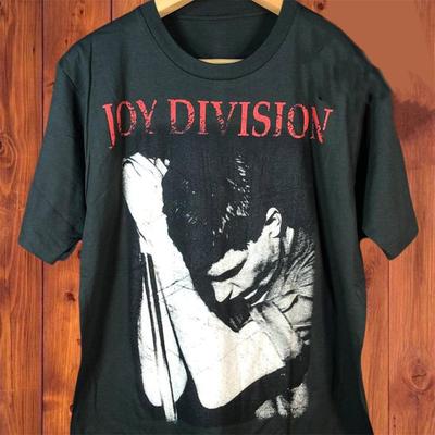 Черная футболка Joy Division Хлопок Унисекс Полный размер S-5XL Унисекс Футболка