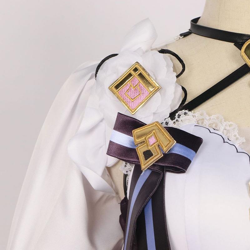 Костюм горничной Ysir Elysia Honkai Impact 3, набор игровых костюмов для косплея на Хэллоуин