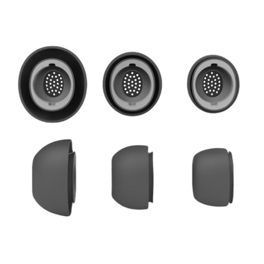 3pair Silicone Eartips Earplug for Galaxy Buds3 Pro Replacement Earbud Tips S/M/L Size Optimals Sound Isolation