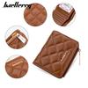 Baellerry Женские короткие кошельки на молнии, кошелек для монет, двойной кошелек из искусственной кожи, сумки для денег