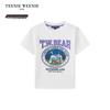 Teenie Weenie Kids Cooling Bear Print T-Shirt