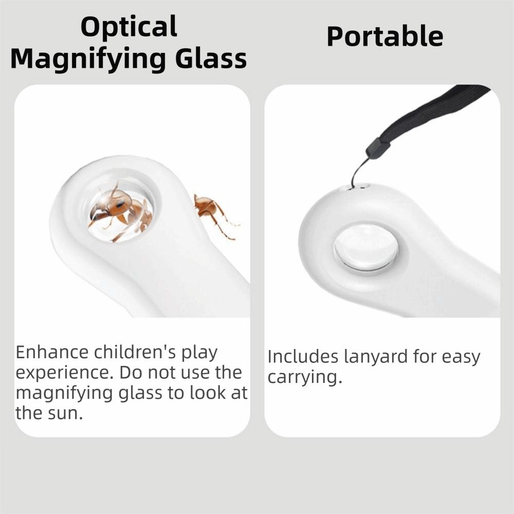 Portable Children's Digital Microscope HD Kids Microscope Insect Magnifier