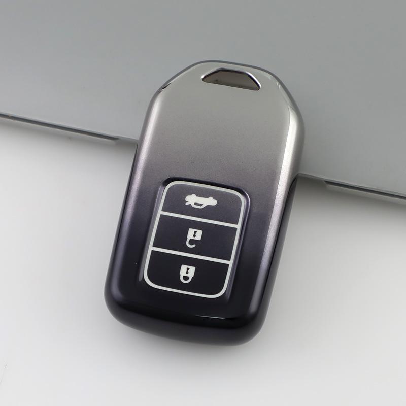 Чехол для ключа Honda Accord/CRV/Fit/Vezel Geely - 3-кнопочный чехол для XR-V/HR-V/Haoying/Odyssey