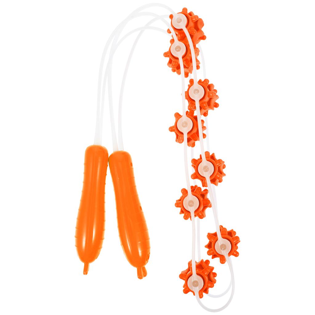 Массажный ролик для спины из силикагеля, палка для массажа мышц, полоска для растяжки спины, тренажер для спины, инструмент для тренировки мышц и йоги