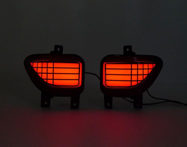 Совместимый задний бампер, стоп-сигнал для Toyota RAV4 (импортный) (2005-2012) - Задний фонарь, Предупреждающий фонарь, 3 функции.