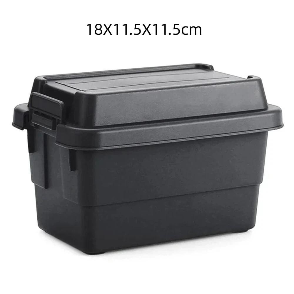 Durable Camping Storage Box Plastic BBQ Utensils Organizer Gift Mini Storage Box Travel