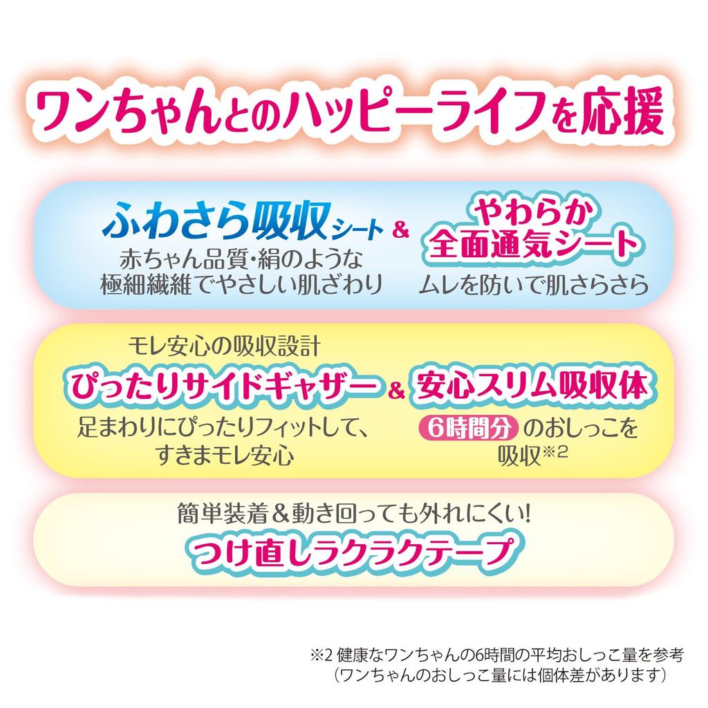 Одежда для девочек SSS 126 предметов для очень маленьких собак розовая лента для собак/синяя [Одноразовые подгузники]