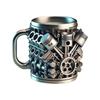 High-End Resin V8 Engine Mug Ornament
