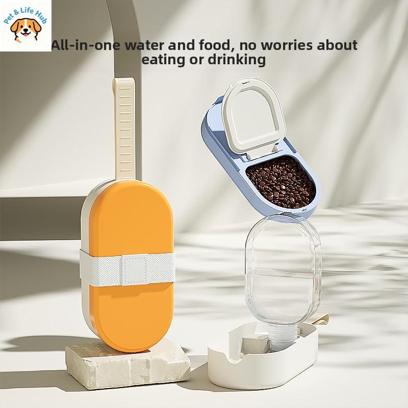 Dog water bottle Portable water cup for outdoor use bottle pet accessoriesDog food container pet water feeder pet supplies