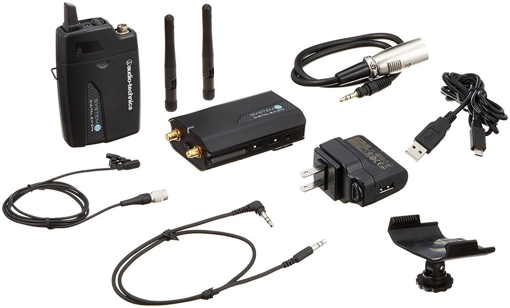 Lavalier Microphone Camera Mount System Audio-Technica ATW-1701/L
