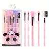 Beauty Tools 5 Sets Portable Makeup Brush Facial Blush Eyeshadow Lip Brush Set