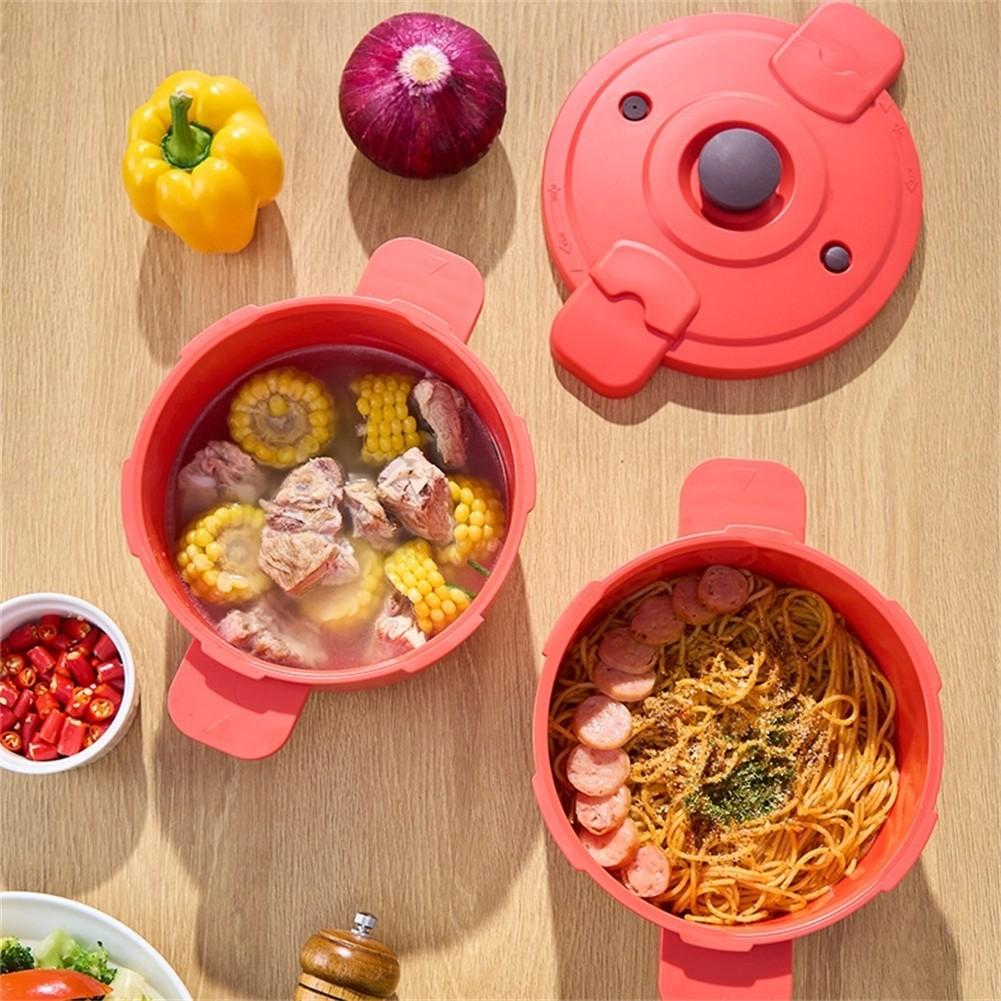 Multifunction Microwave Pressure Pot for Healthy and Quick Cooking