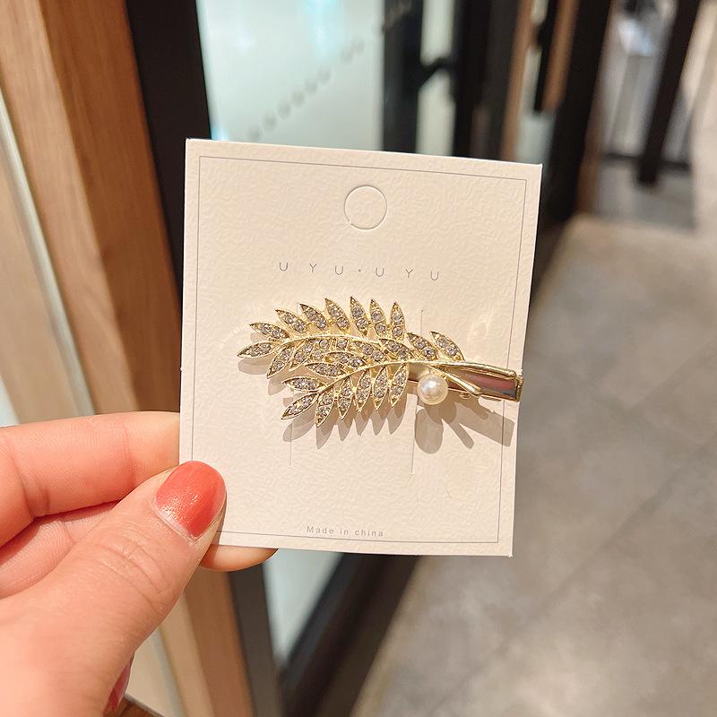 Головные уборы в древнем стиле Ханфу, заколка для волос с веером, жемчужная бахрома, заколка в виде утиного клюва, боковая заколка для волос, заколка для волос с диском феи, заколка для волос с любовью