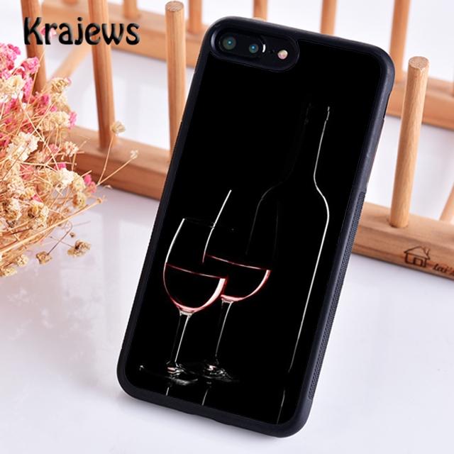 Чехол для телефона Красный бокал для вина Для iPhone 17 Air 16 15 14 plus 11 12 13 pro max coque Оболочка Fundas