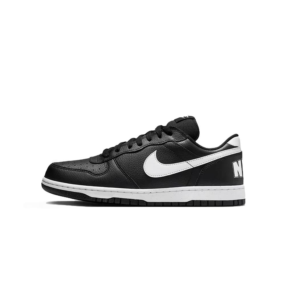Nike Big Black Hole Dark Shadow Low top Skateboard Shoes Men's Black White 355152-016(Team1274-)