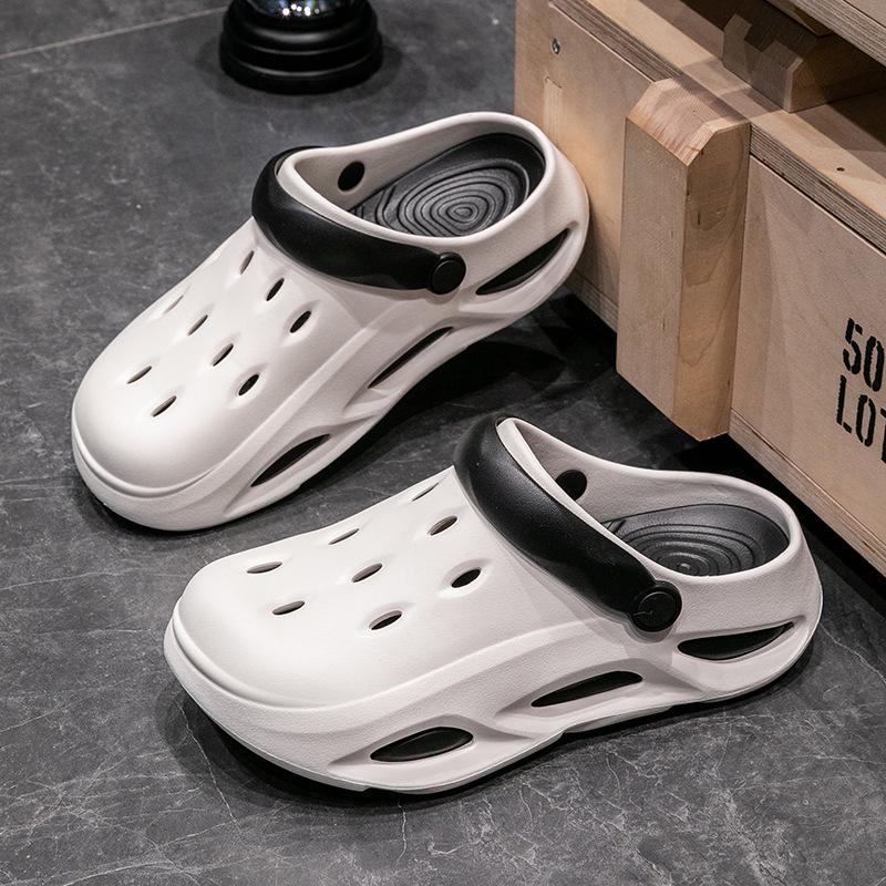 Женские садовые клоги на толстой подошве с нескользящей подошвой - Съемный комфорт для лета, пляжа и улицы