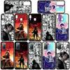 Для iPhone 16 15 Xiaomi Redmi Note 14 13 12 11 Pro Max X 8 16e Samsung Galaxy S25 S24 S23 Moto OPPO Huawei Levi Eren Jaeger Атака титанов логотип чехол