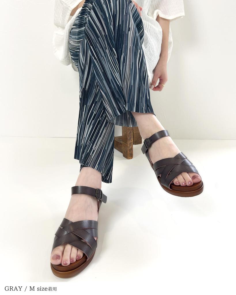 MaRe maRe Сандалии для Легкой Ходьбы Толстые Сделано из Мягкой Деревянной Лодыжки Верблюжий Женщины, в, Подошва, Каблук, Япония, Подошва, Подошва, Ремешок, S,