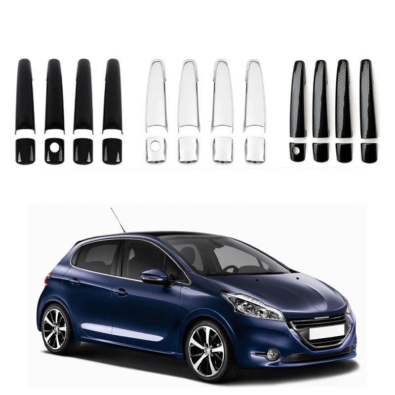 Car Door Handle Bowl Trim Cover Protect for peugeot 3008 2012 2013 2014 2015 2016 2017