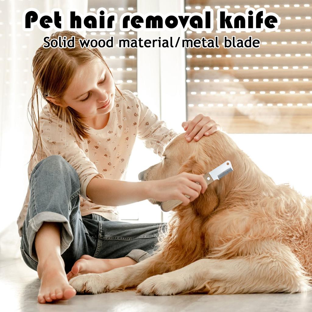 Расческа для вычесывания шерсти домашних животных, бритва для собак-терьеров, инструменты для ухода за шерстью, товары для животных