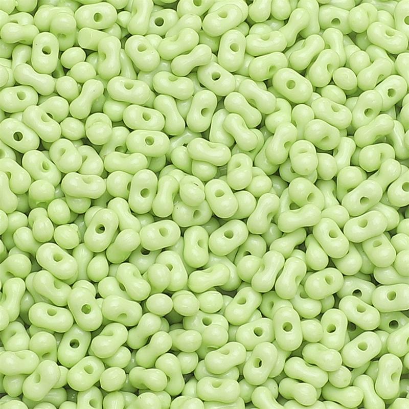 105Pcs Acrylic Beads Charms Peanut Beads For DIY Bracelet Necklace Jewelry Making