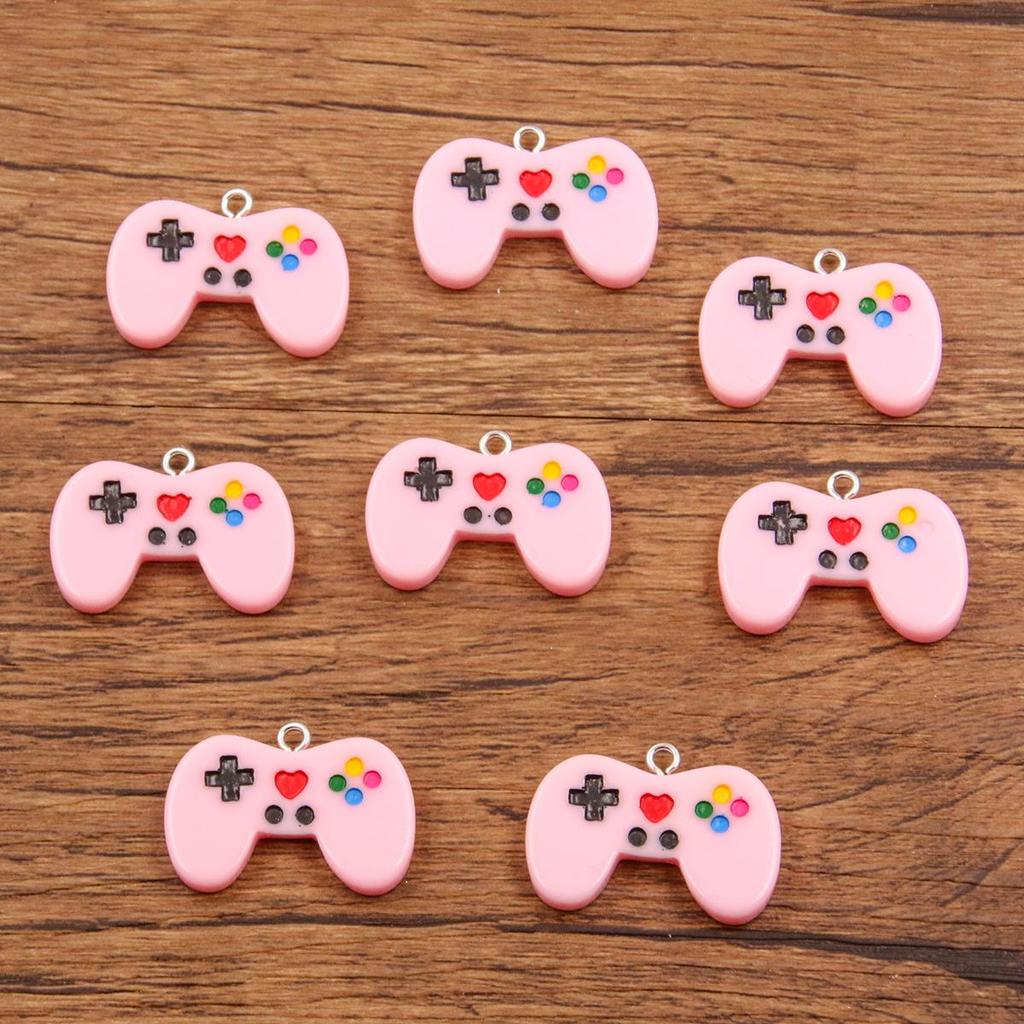 10-цветная подвеска из смолы для игровой консоли своими руками для подвески, браслета, ожерелья или багажа