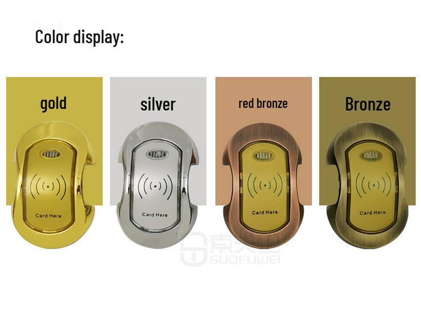 Умный электронный замок для сауны, ванной комнаты, ящика, шкафа, гардероба и буфета