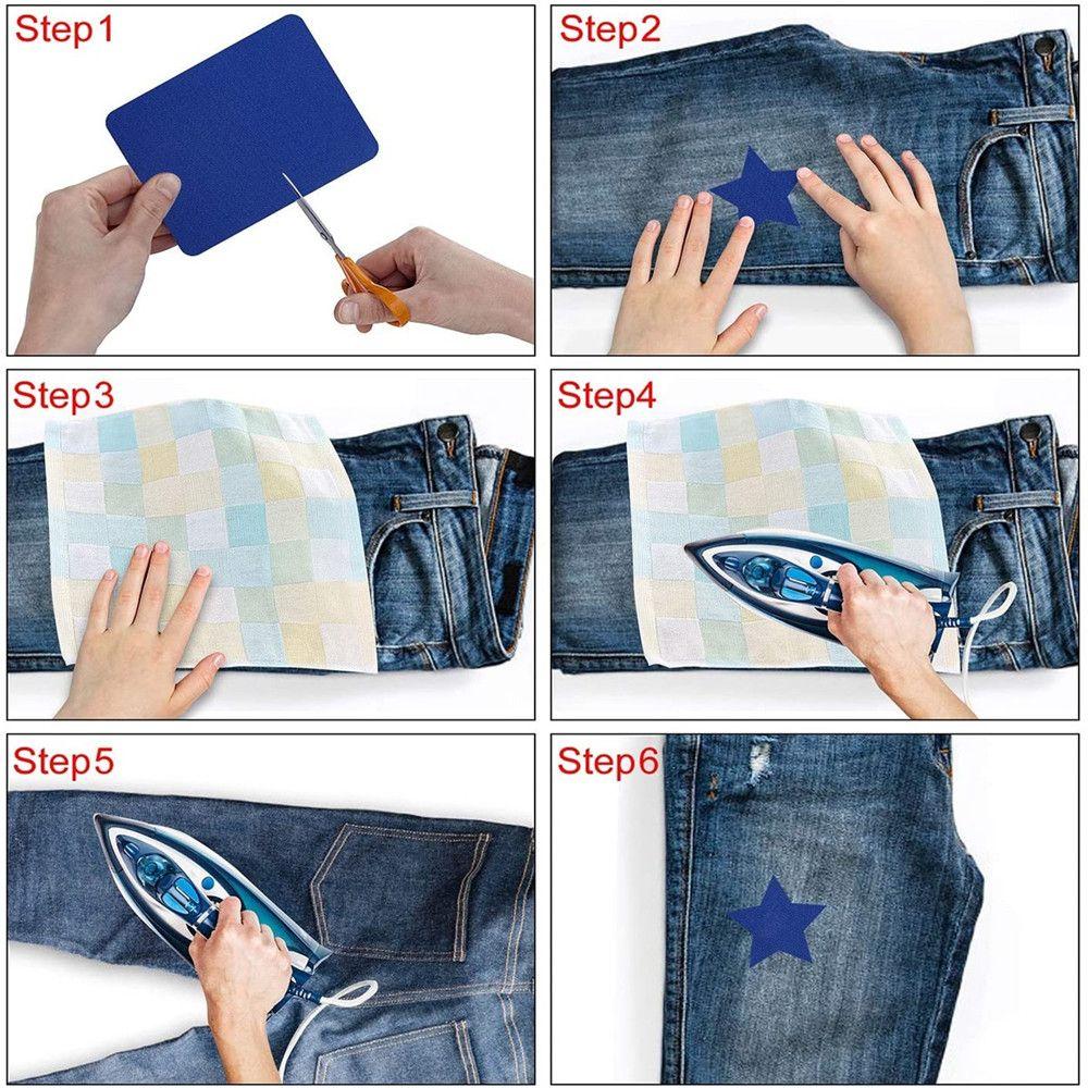 Термотрансферная наклейка для ремонта куртки, нашивка на ткань, самоклеящаяся, аппликация для одежды