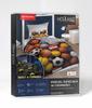 Fluorescent cotton bedding 160x200cm BALLS MIX