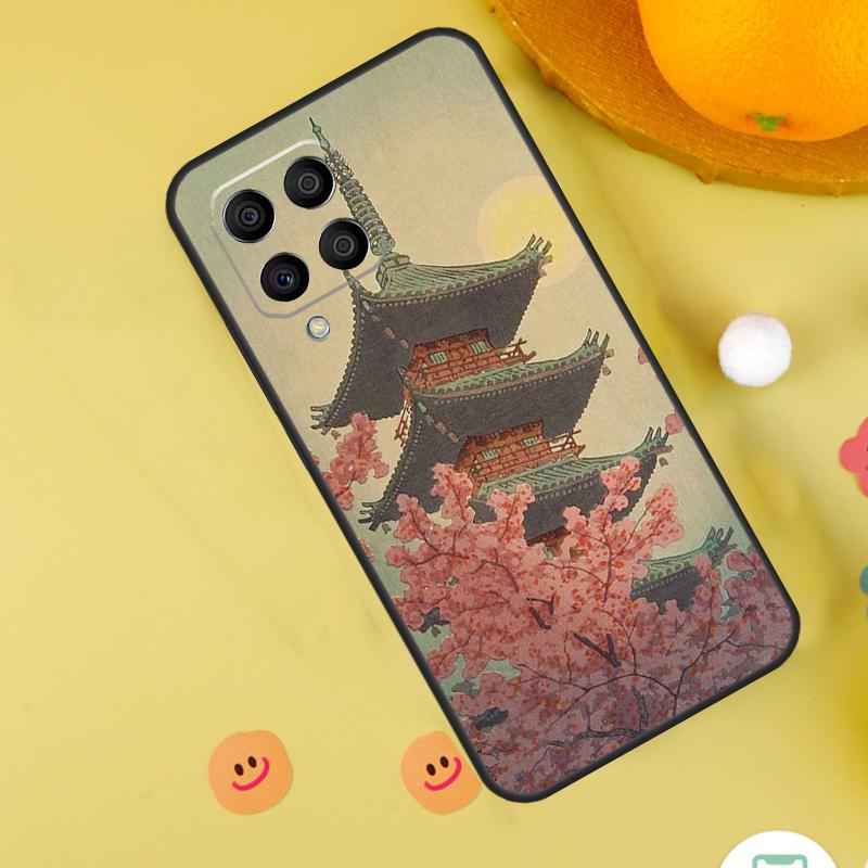 Японский стиль Арт Чехол Japan для Samsung Galaxy M31 M32 M12 M52 M21 M15 M55 M56 M36 M16 M06 M13 M33 M53 M14 M34 M54