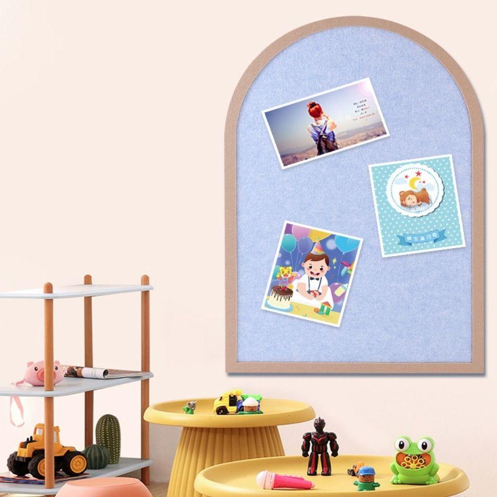 Фоновая стена Фетровая доска для объявлений Звукоизоляционная панель Доска для сообщений Скандинавская фетровая доска для кнопок Дом