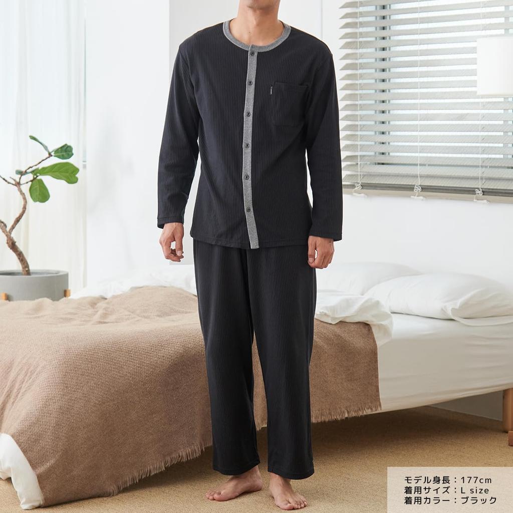 Venex Knit Soccer Recovery Light Size M Men's Pajamas, Gray,